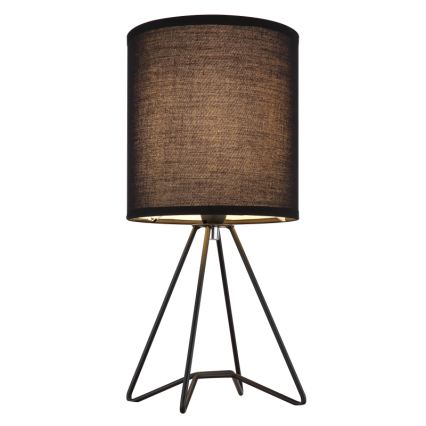 Globo - Lampe de table 1xE14/40W/230V noire
