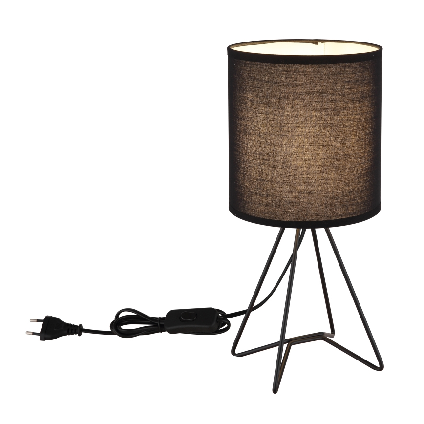 Globo - Lampe de table 1xE14/40W/230V noire