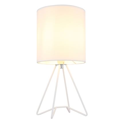 Globo - Lampe de table 1xE14/40W/230V blanche