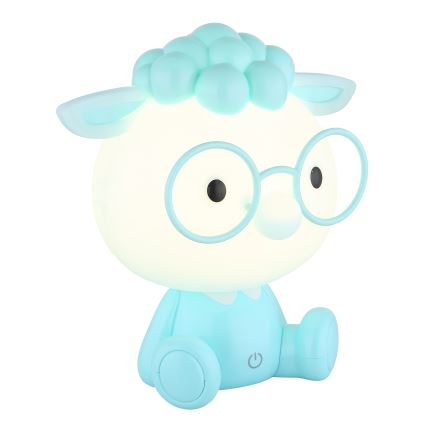 Globo - Petite veilleuse rechargeable à intensité variable pour enfants LED/1W/5V 500 mAh bleu