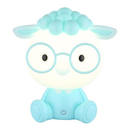 Globo - Veilleuse enfant rechargeable LED dimmable LED/1W/5V 500 mAh bleue