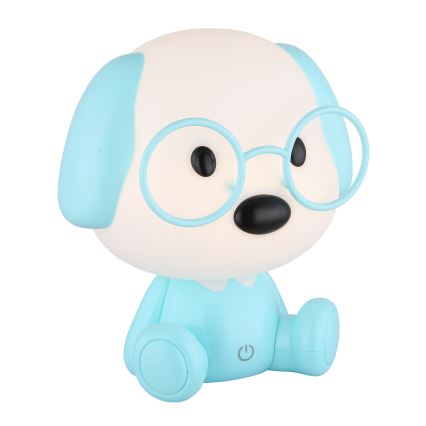 Globo - LED Dimbare Oplaadbare Kinder Nachtlamp LED/1W/5V 500 mAh blauw
