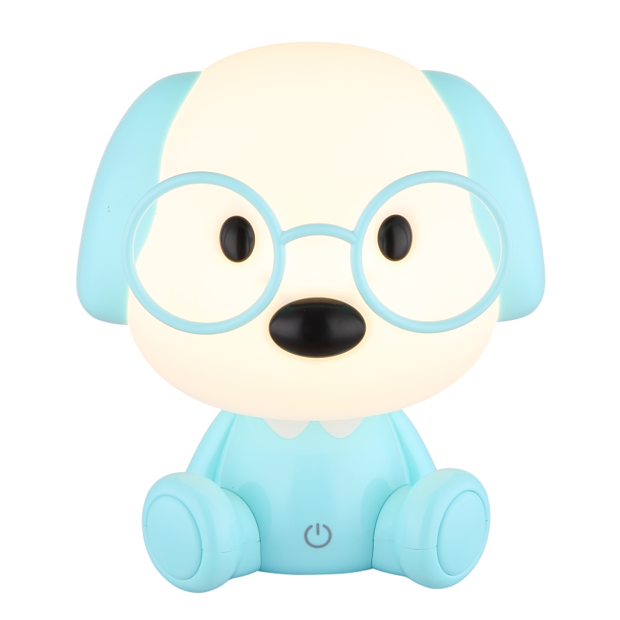 Globo - Petite veilleuse rechargeable à intensité variable pour enfants LED/1W/5V 500 mAh bleu