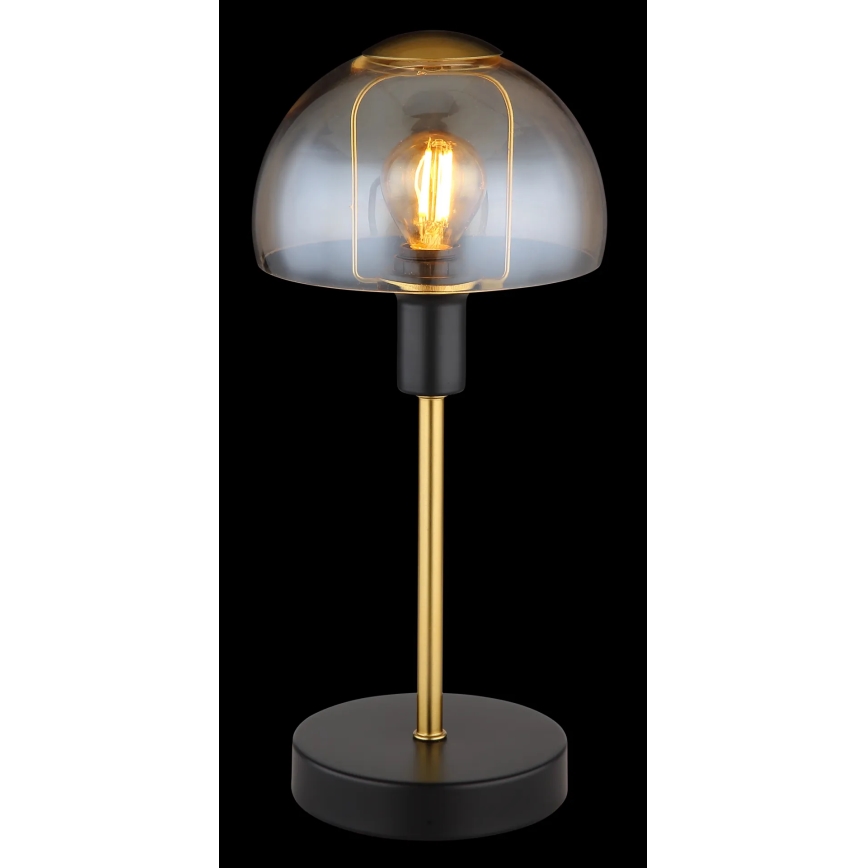 Globo - Table tactile lampe 1xE14/25W/230V noir/doré