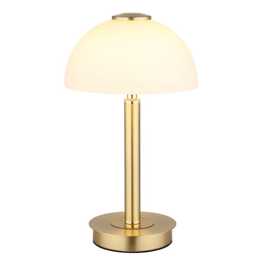 Globo - Lampe de table tactile LED dimmable, 7 W, 230 V, 3000 K, laiton
