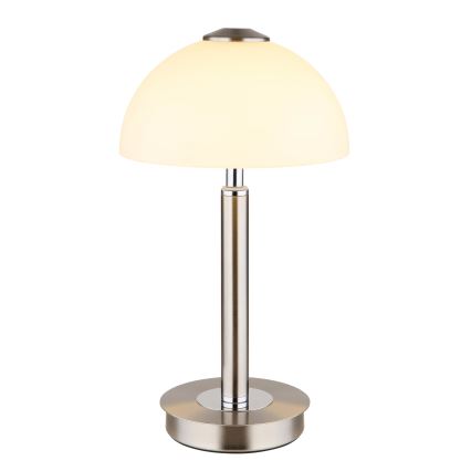 Globo - Dimbare tafellamp met touchbediening LED/7W/230V 3000K mat chroom