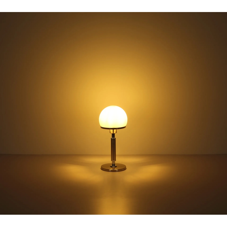 Globo - Tafellamp 1xE27/40W/230V goud