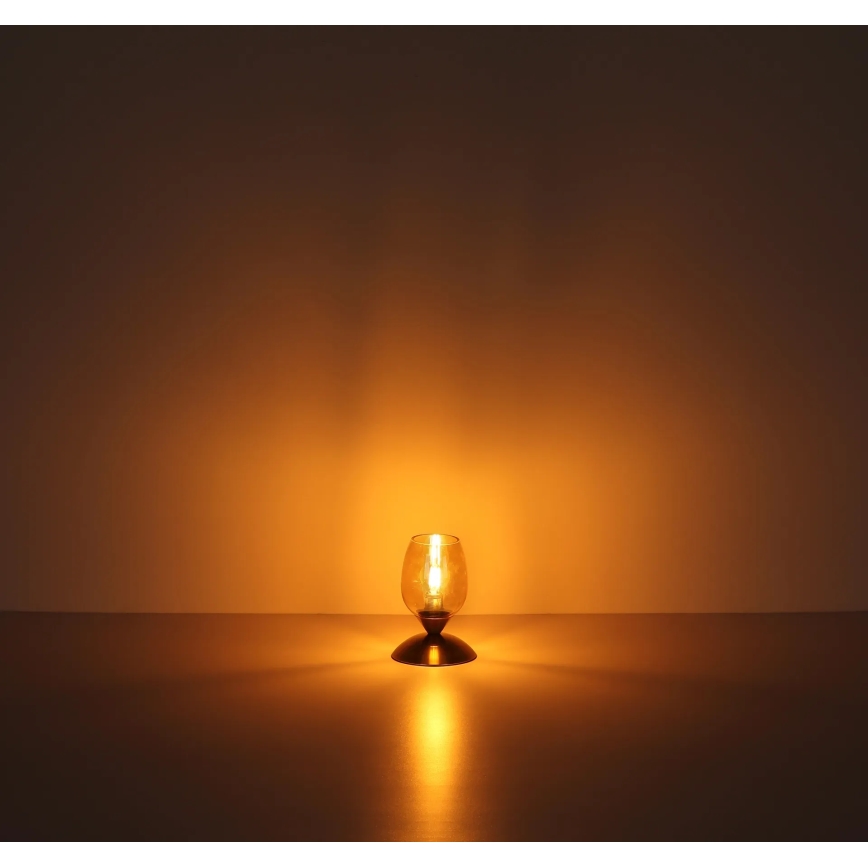 Globo - Lampe de table tactile 1xE14/25W/230V laiton