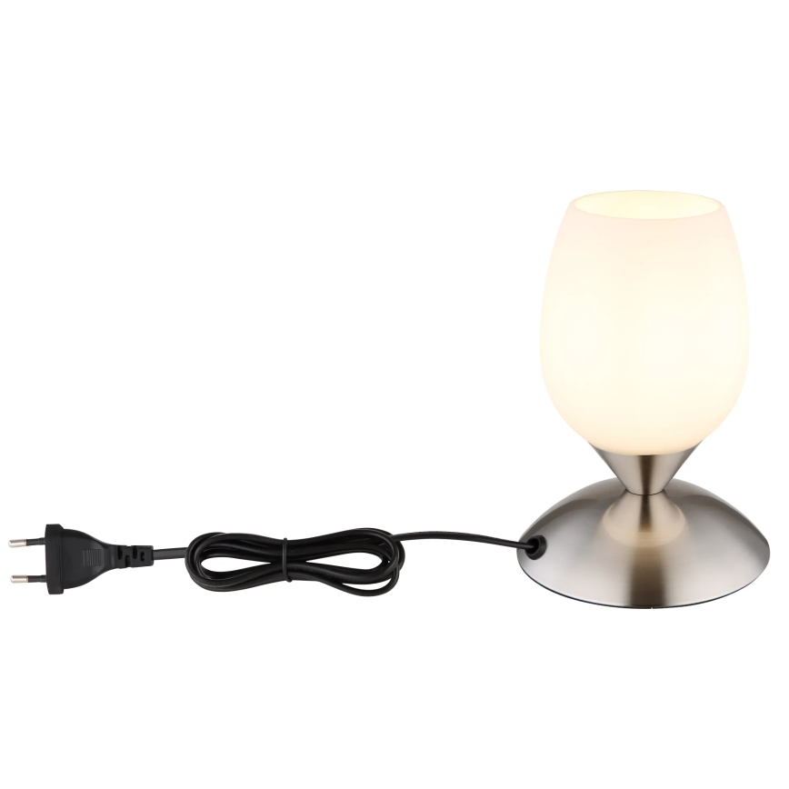 Globo - Tafel aanraken lamp 1xE14/25W/230V mat chroom