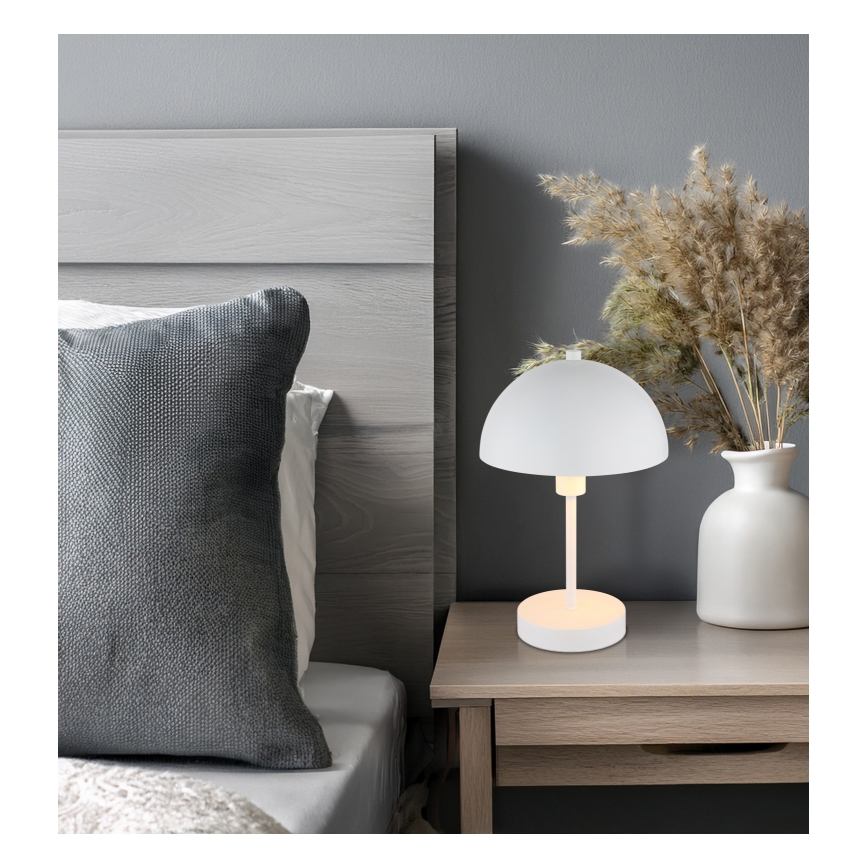 Globo - Lampe de table 1xE14/40W/230V blanche