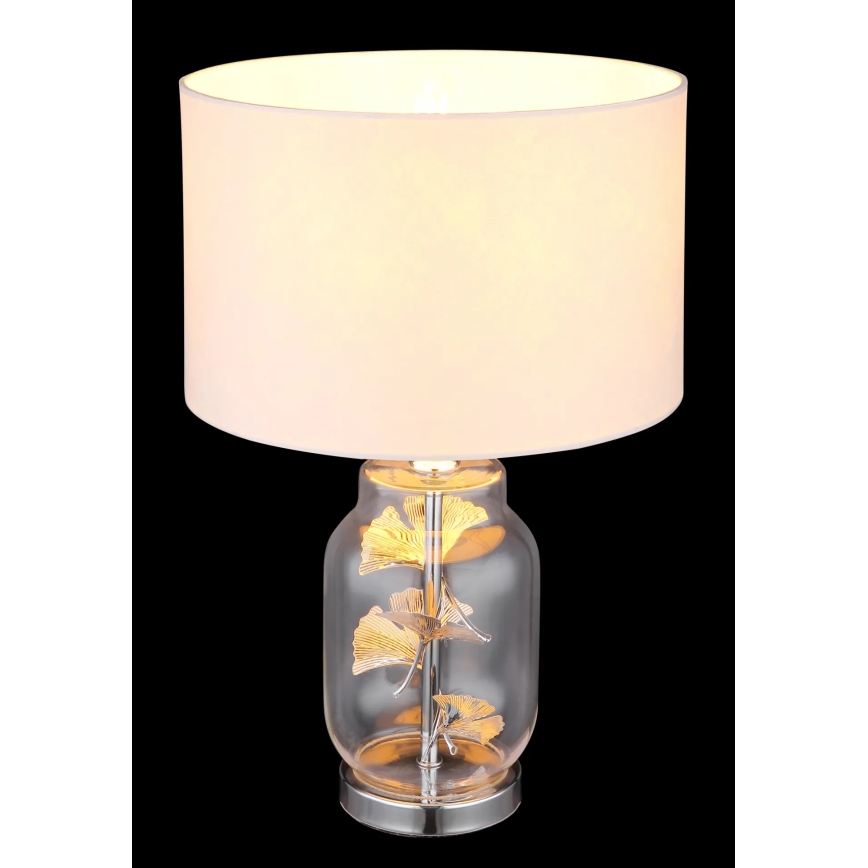 Globo - Lampe de table 1xE27/40W/230V blanc