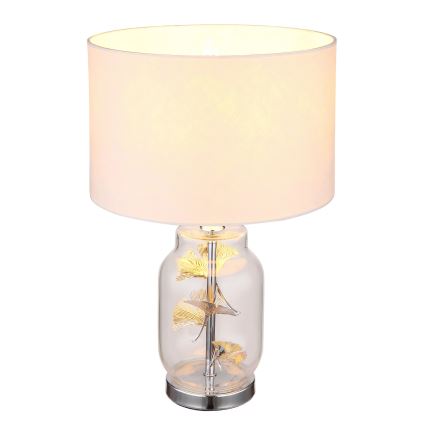 Globo - Lampe de table 1xE27/40W/230V blanc