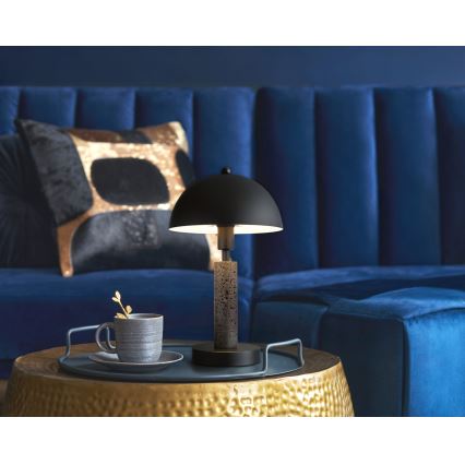 Globo - Lampe de table 1xE14/40W/230V noire