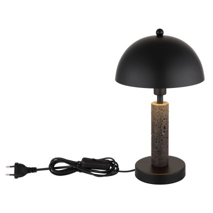 Globo - Lampe de table 1xE14/40W/230V noire