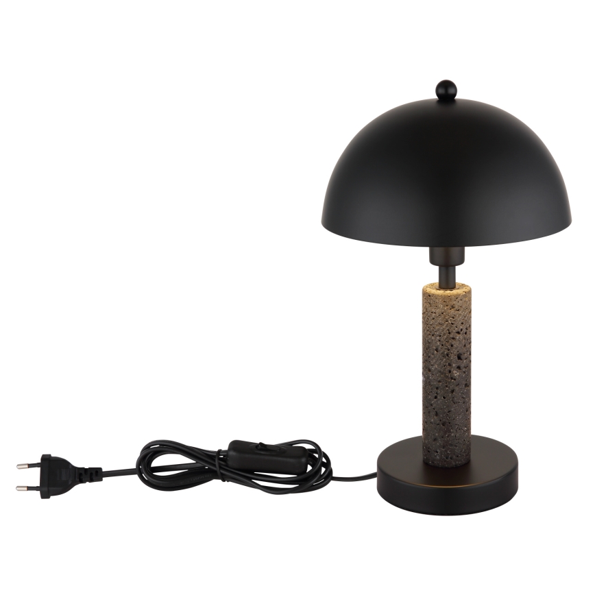 Globo - Lampe de table 1xE14/40W/230V noire