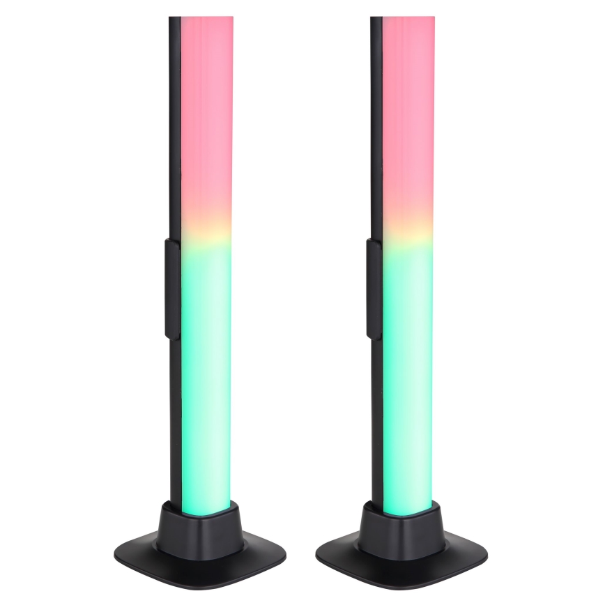 Globo RGB- SET 2x LED RGB Dimbaar tafellamp 2in1 LED/2W/5V USB Wi-Fi Tuya