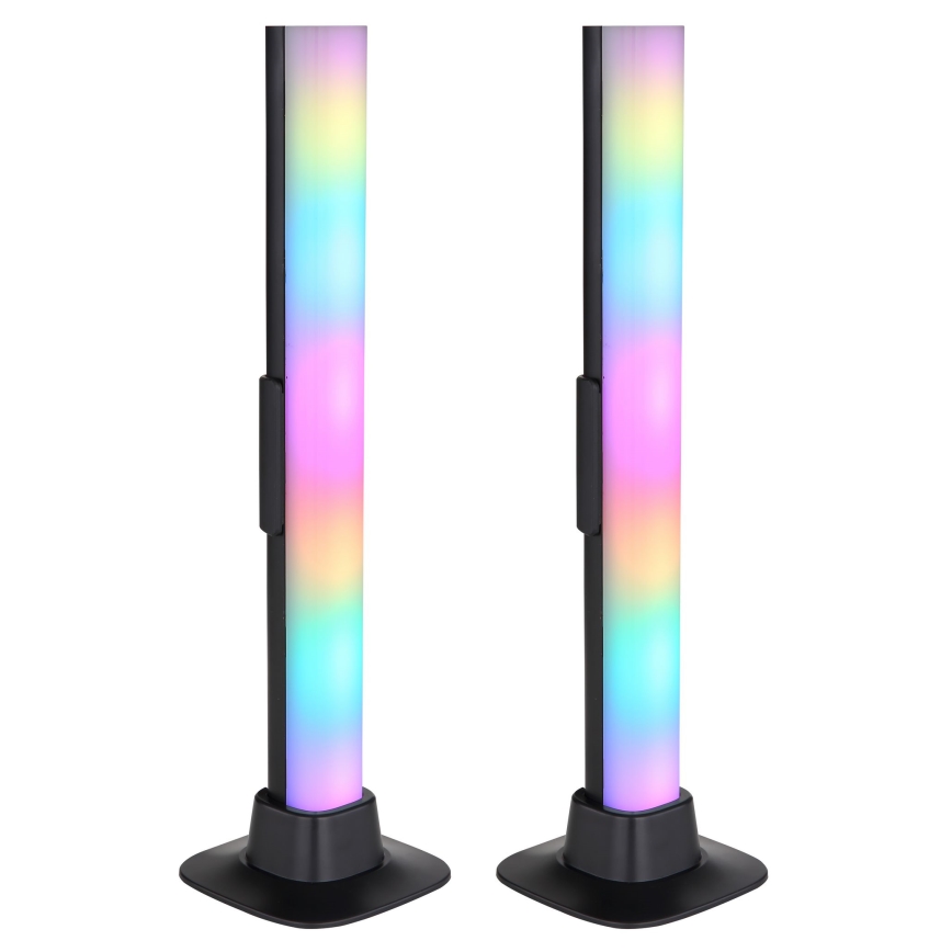 Globo RGB- SET 2x LED RGB Dimbaar tafellamp 2in1 LED/2W/5V USB Wi-Fi Tuya