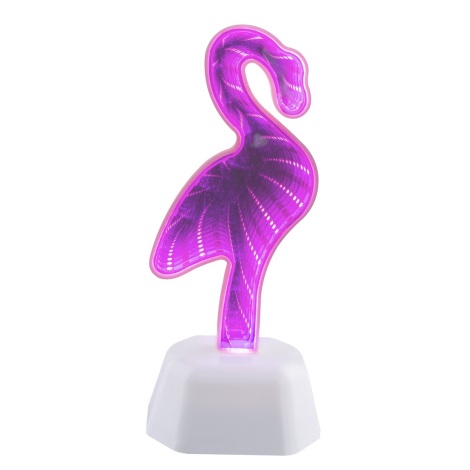 Globo - LED Decoratie LED/3xAA flamingo | Lumimania