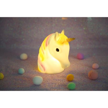 Globo - Veilleuse LED pour enfants LED/1W/230/4,5V 3xAA licorne