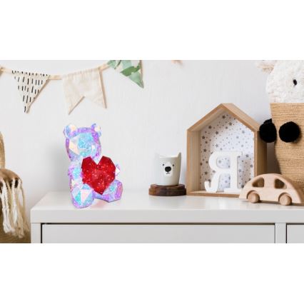 Globo - Décoration de table LED/6W/5V USB ours