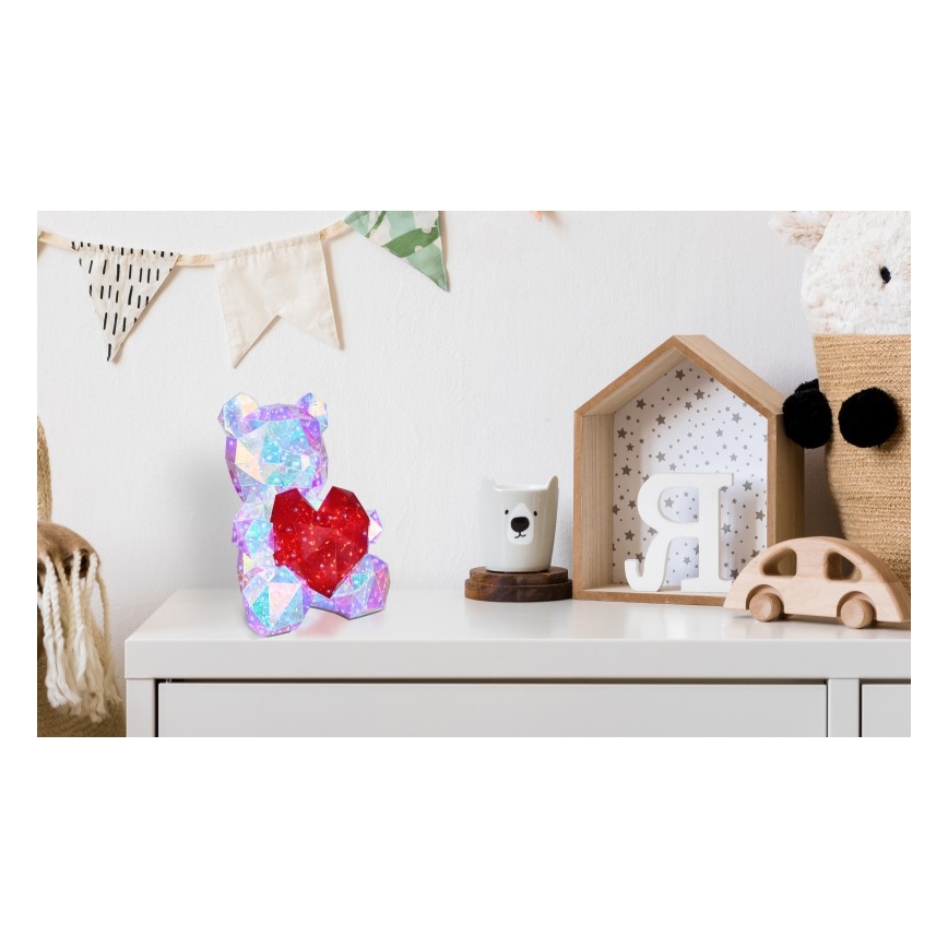 Globo - Décoration de table LED/6W/5V USB ours