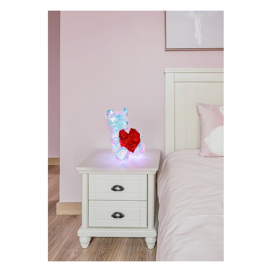 Globo - Décoration de table LED/6W/5V USB ours