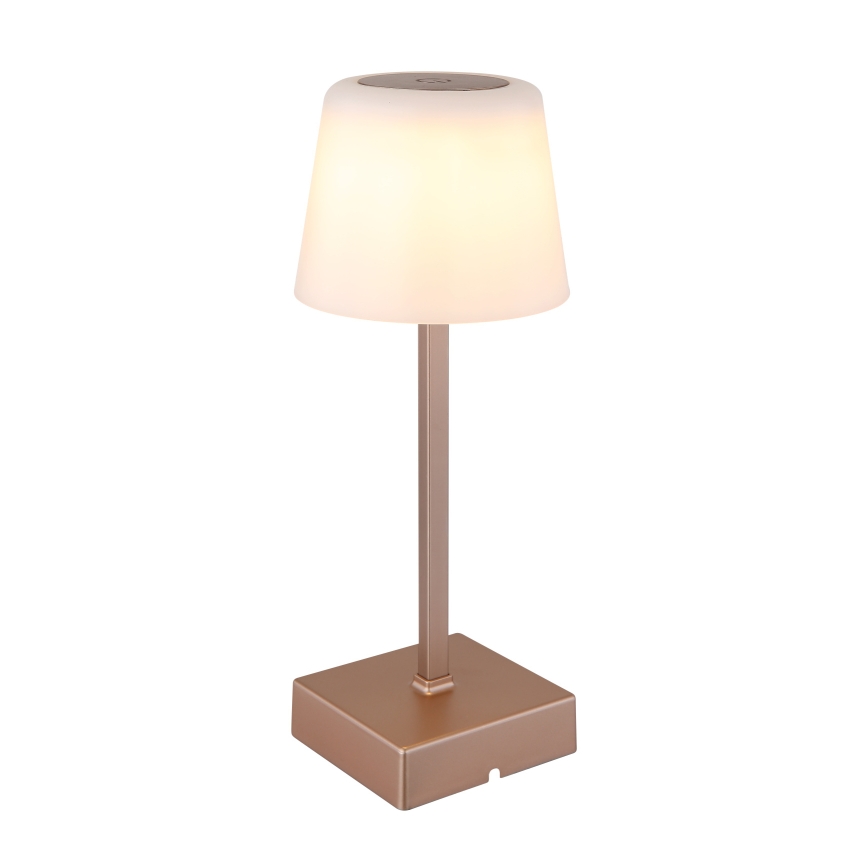 Globo - LED dimbare touch tafellamp LED/2W/5V 3000/4500/6500K 800 mAh beige