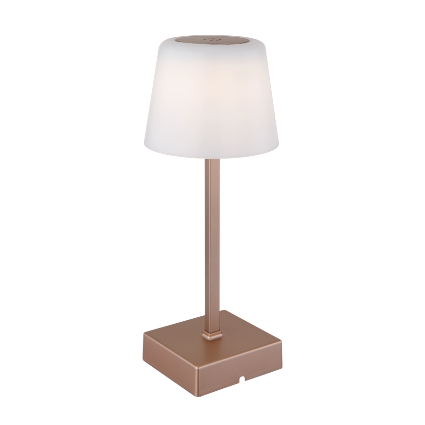 Globo - LED dimbare touch tafellamp LED/2W/5V 3000/4500/6500K 800 mAh beige