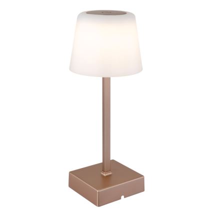 Globo - LED dimbare touch tafellamp LED/2W/5V 3000/4500/6500K 800 mAh beige
