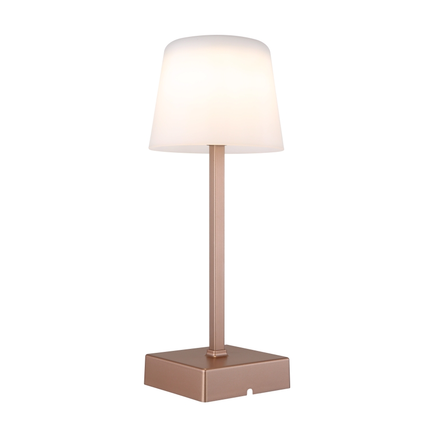 Globo - LED dimbare touch tafellamp LED/2W/5V 3000/4500/6500K 800 mAh beige