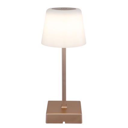 Globo - LED dimbare touch tafellamp LED/2W/5V 3000/4500/6500K 800 mAh beige