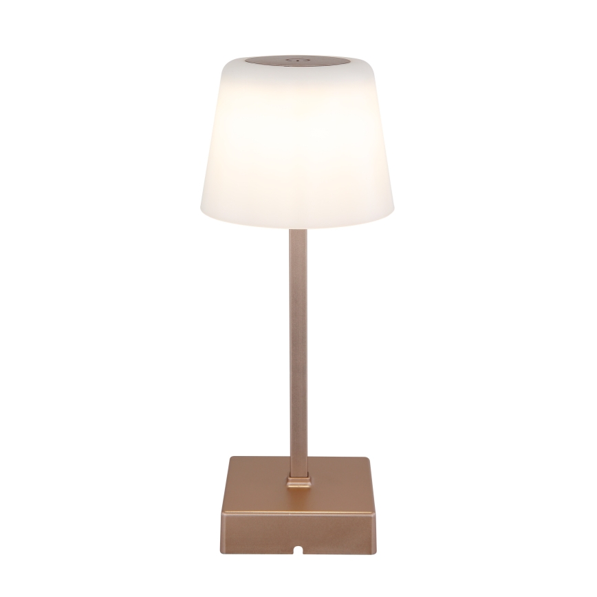 Globo - LED dimbare touch tafellamp LED/2W/5V 3000/4500/6500K 800 mAh beige