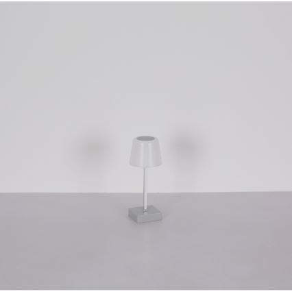 Globo - Lampe de table tactile à intensité variable LED/2W/5V 3000/4500/6500K 800 mAh argent