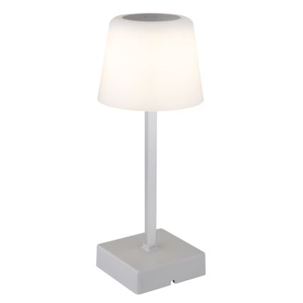 Globo - LED dimbare touch bureaulamp LED/2W/5V 3000/4500/6500K 800 mAh zilver