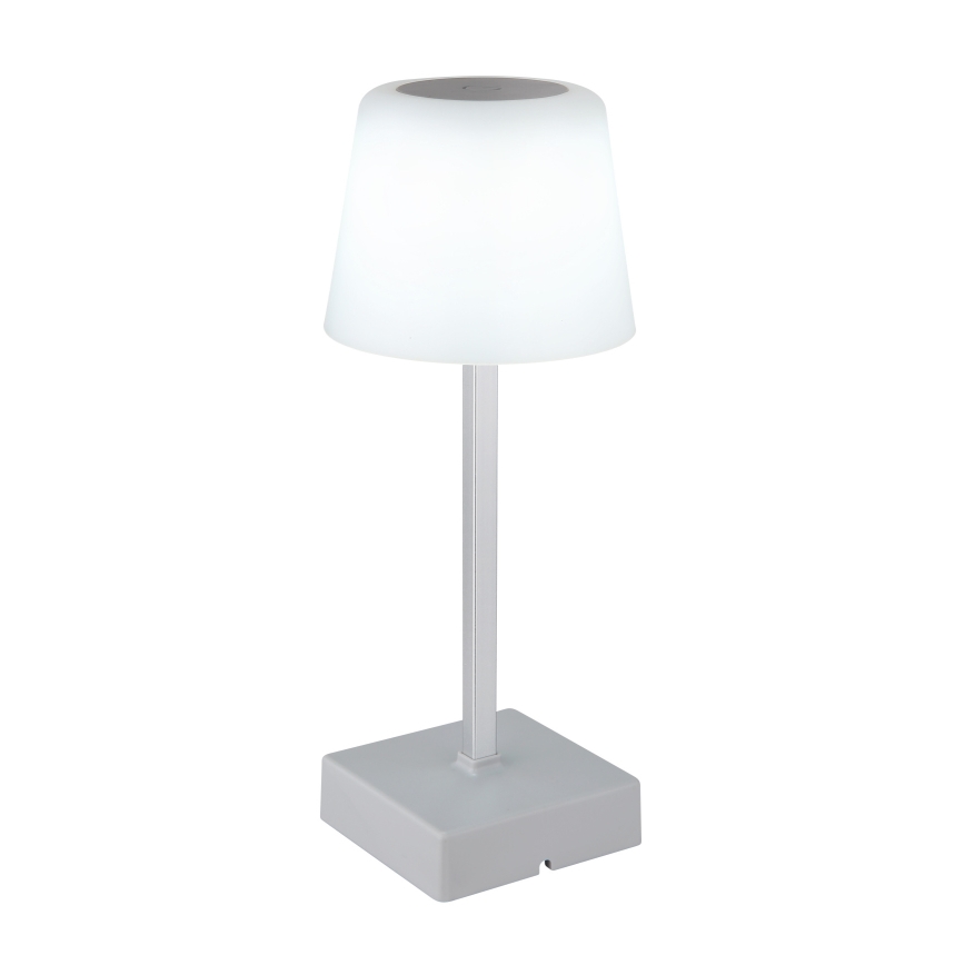 Globo - LED dimbare touch bureaulamp LED/2W/5V 3000/4500/6500K 800 mAh zilver