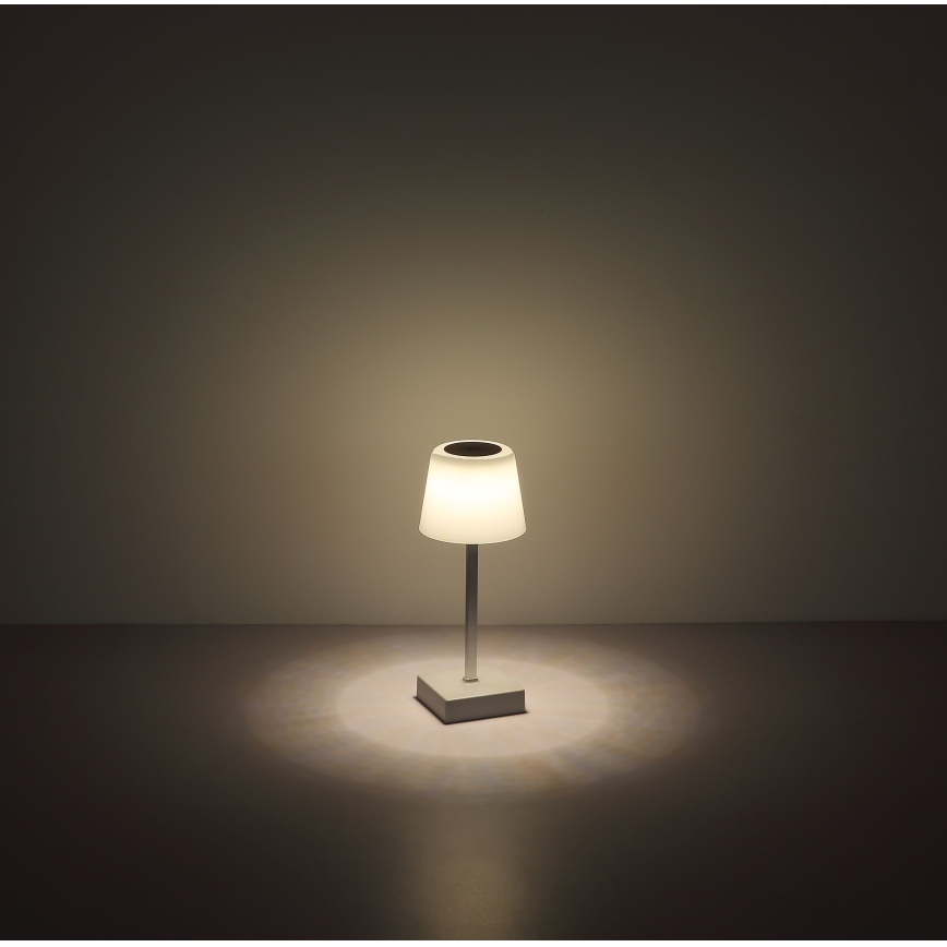 Globo - LED dimbare touch tafellamp LED/2W/5V 3000/4500/6500K 800 mAh wit