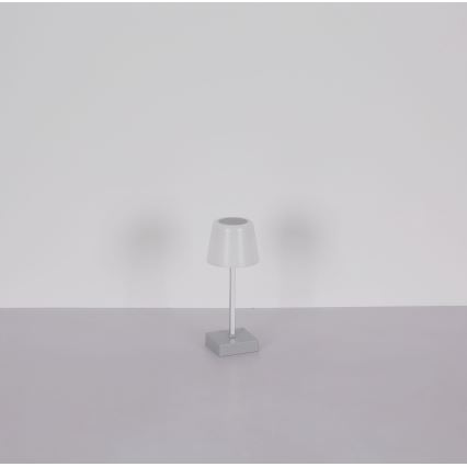 Globo - LED dimbare touch tafellamp LED/2W/5V 3000/4500/6500K 800 mAh wit