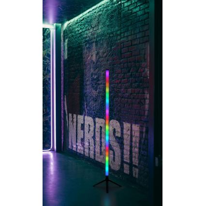 Globo - Lampadaire RGB à intensité variable LED/7W/5V + Télécommande