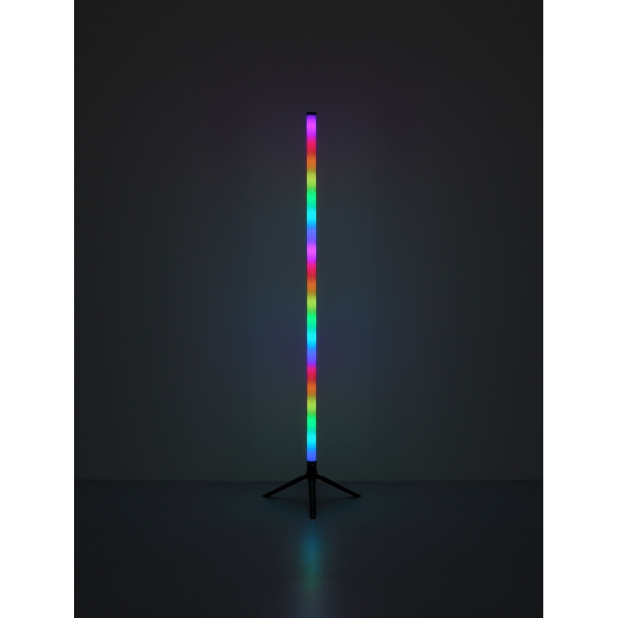 Globo - Lampadaire RGB à intensité variable LED/7W/5V + Télécommande