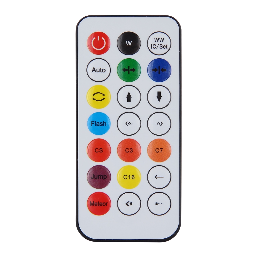 Globo - Lampadaire RGB à intensité variable LED/7W/5V + Télécommande