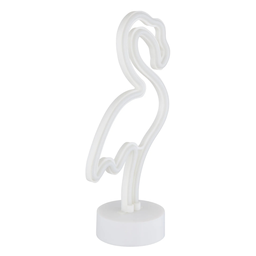 Globo - Décoration de table LED Néon LED/2W/3xAA flamant rose