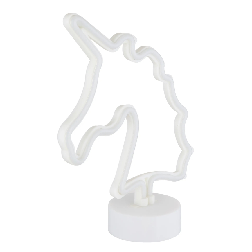 Globo - Décoration de table LED néon LED/2W/3xAA licorne