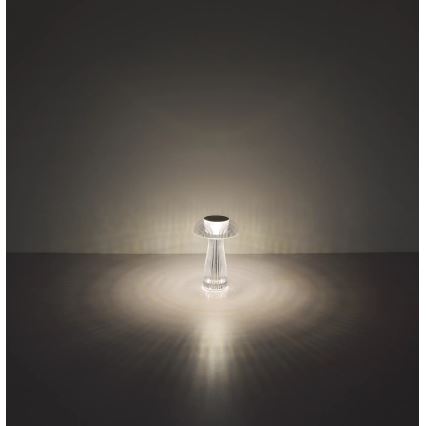 Globo - LED Dimbare oplaadbare tafellamp LED/1,5W/5V 800mAh 2700K/4000K/6500K