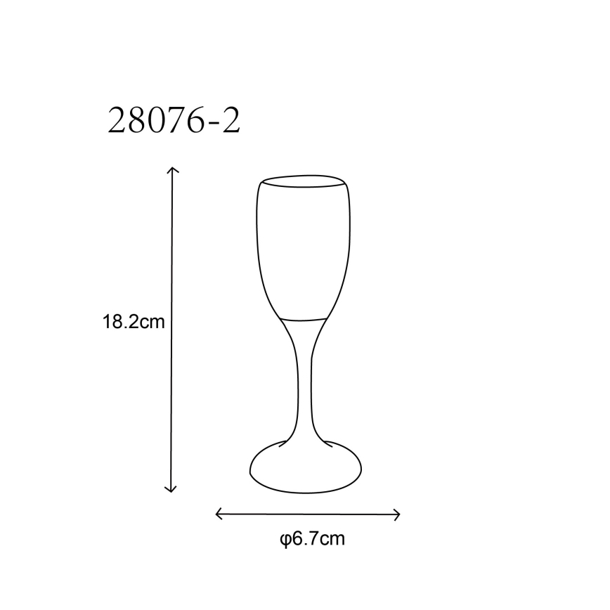 Globo - ENSEMBLE 2x LED Verre LED/0,06W/2xCR2032