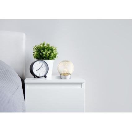 Globo - LED Decoratieve oplaadbare tafellamp 25xLED/0,06W/5V 600 mAh IP44