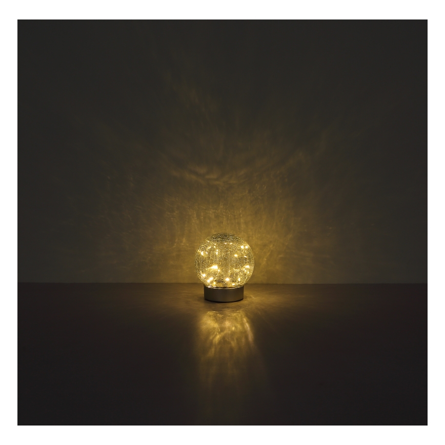 Globo - LED Decoratieve oplaadbare tafellamp 25xLED/0,06W/5V 600 mAh IP44