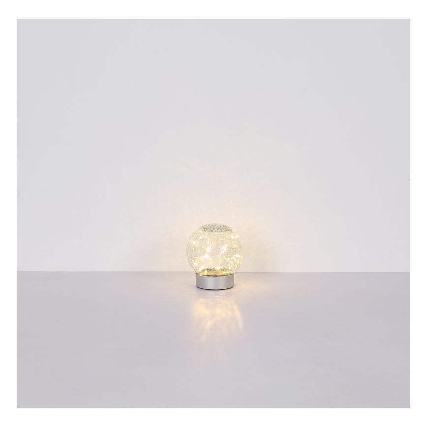 Globo - LED Decoratieve oplaadbare tafellamp 25xLED/0,06W/5V 600 mAh IP44