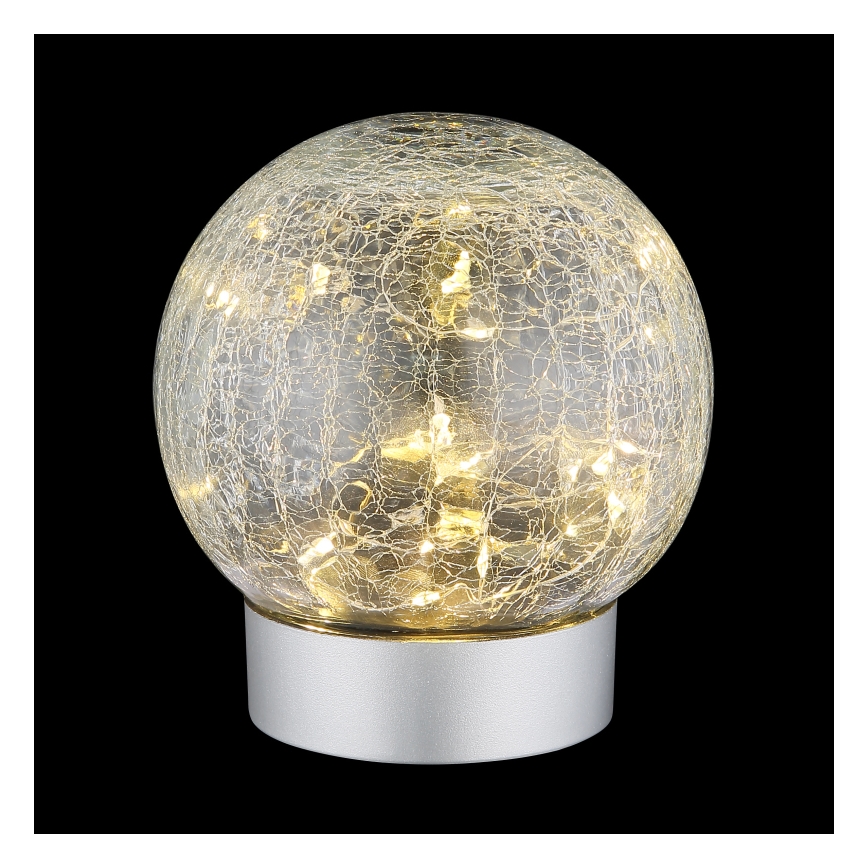 Globo - LED Decoratieve oplaadbare tafellamp 25xLED/0,06W/5V 600 mAh IP44