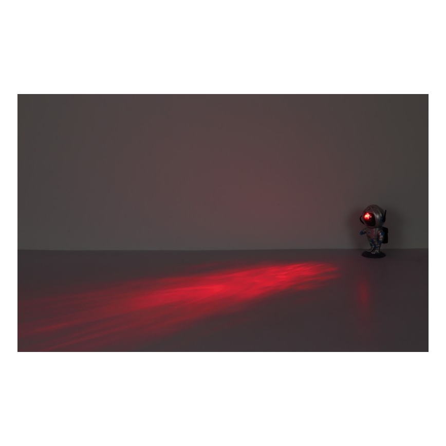 Globo - Lampe de table RGB LED/4,5W/5V astronaute argent