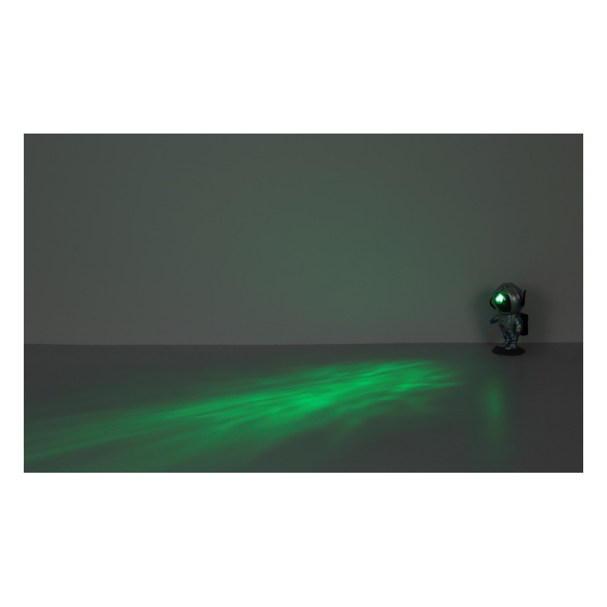 Globo - Lampe de table RGB LED/4,5W/5V astronaute argent